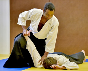 Seifuku avec MEDARD David professeur du dojo aikido Lyon-9 